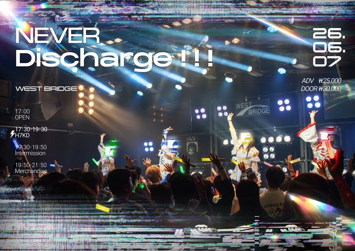 Never Discharge！！！