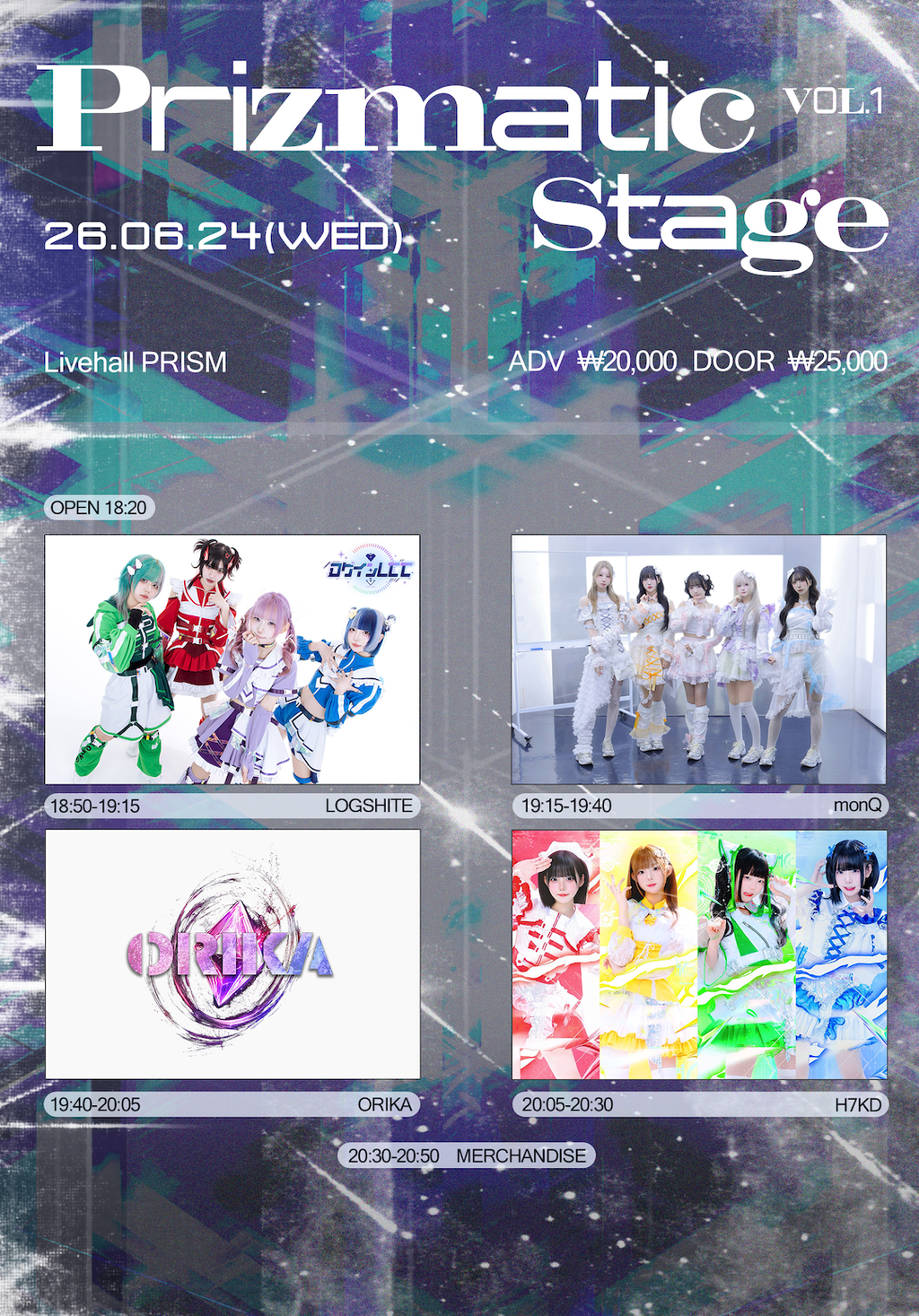 Prizmatic stage