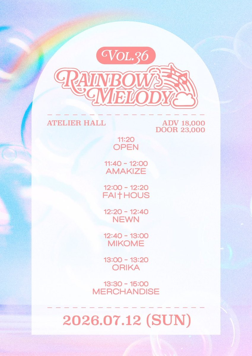 RAINBOW MELODY VOL.36